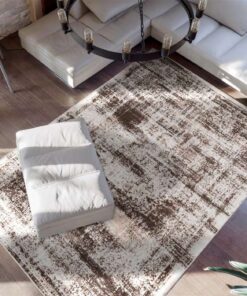 Alternative view of Ariya 225 taupe/bruin 80x150cm