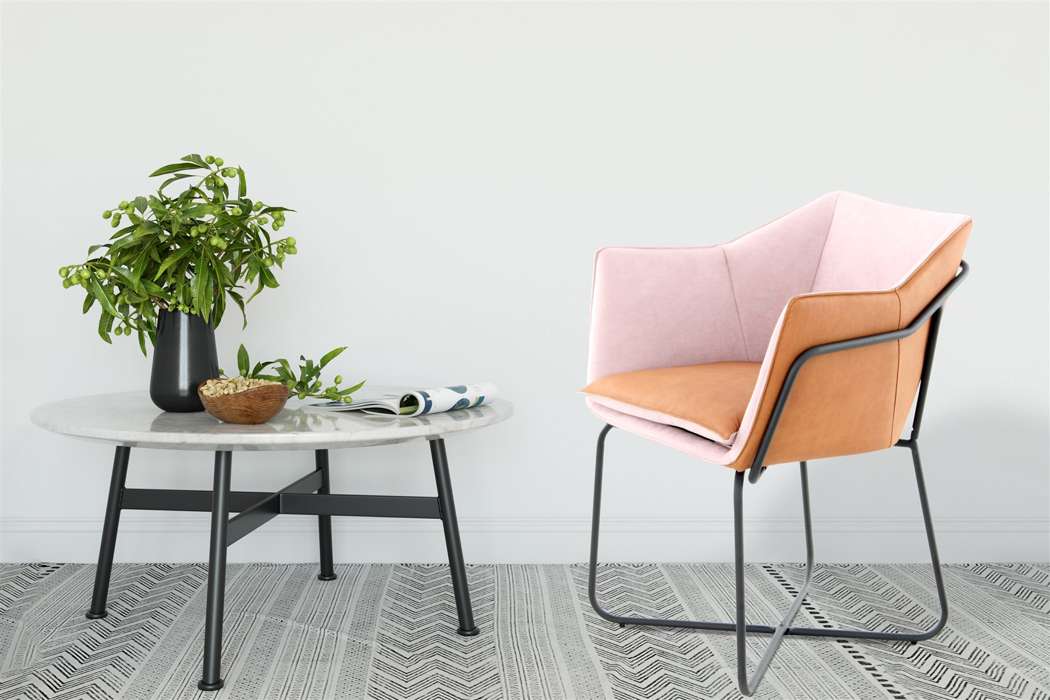 Chair Marietta pastell/terracotta - Afbeelding 2