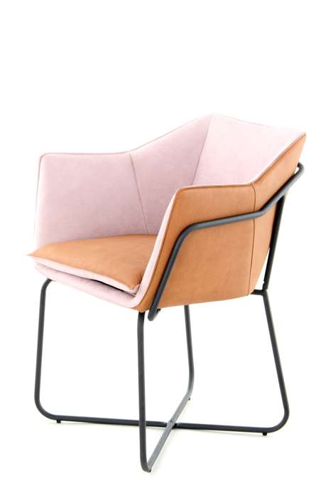 Chair Marietta pastell/terracotta