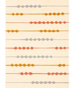 Spirit 3083 beige/oranje 170x240cm