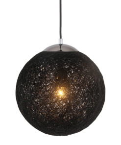 Alternative view of Hanglamp Beau 30cm zwart