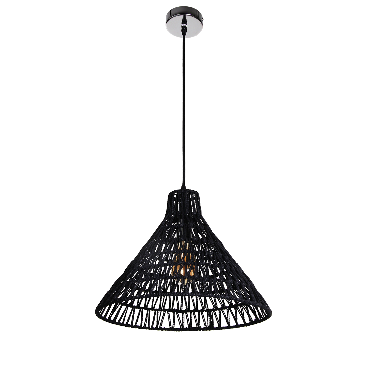 Hanglamp Lauri 40 zwart - Afbeelding 4