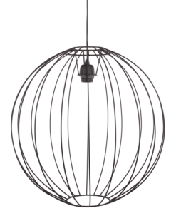 Hanging lamp Spirelli 50cm black