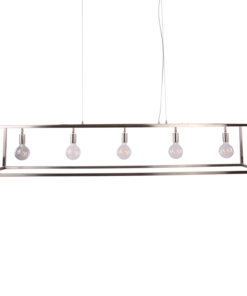 Hanging lamp Sven nickel satin