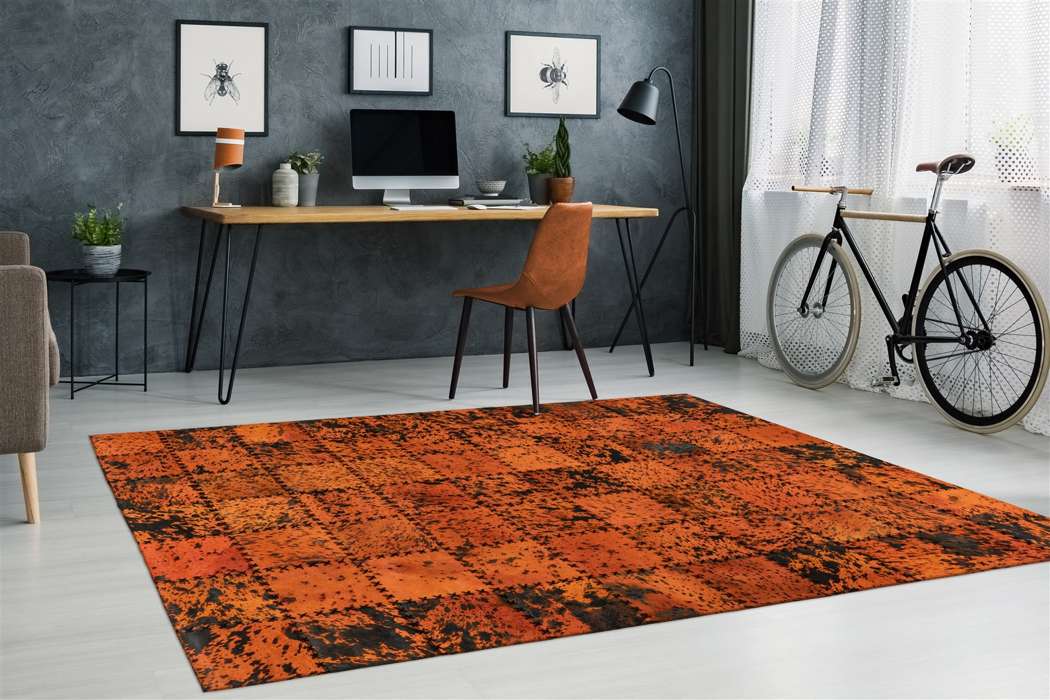 Voila 100 Orange 160cm x 230cm - Afbeelding 2