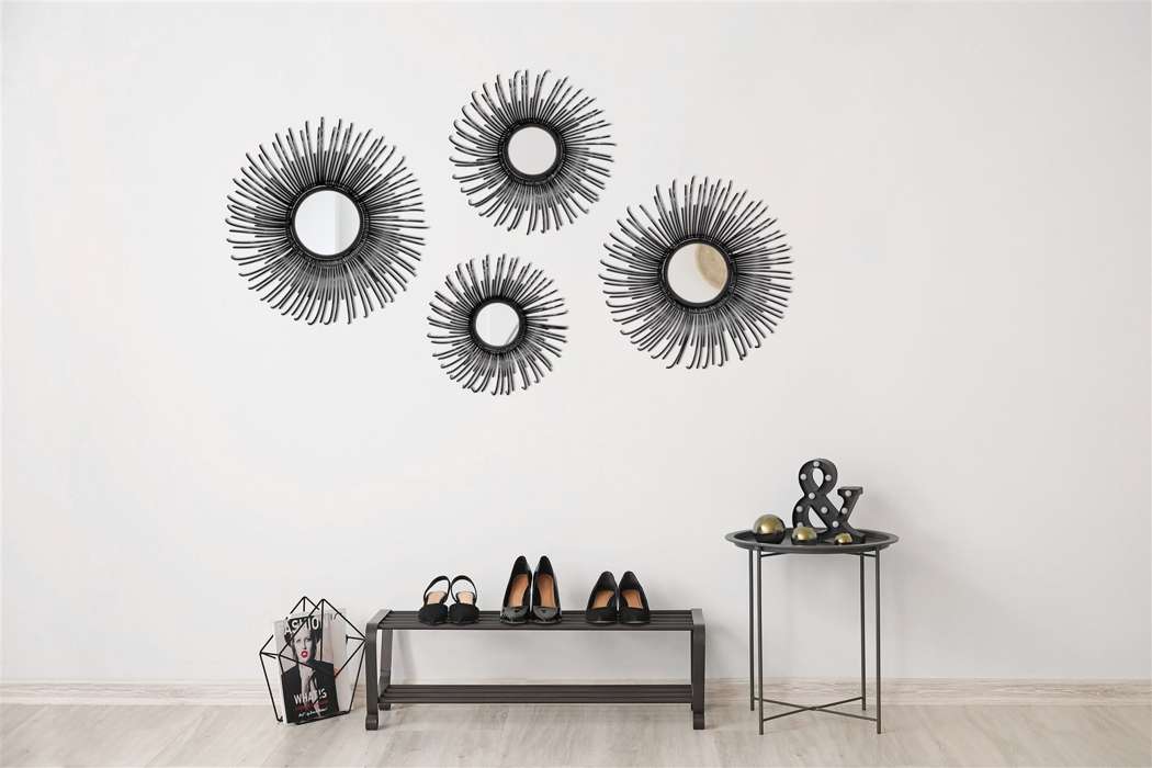 Wandspiegel Duke 525 zwart set v 4 - Afbeelding 2