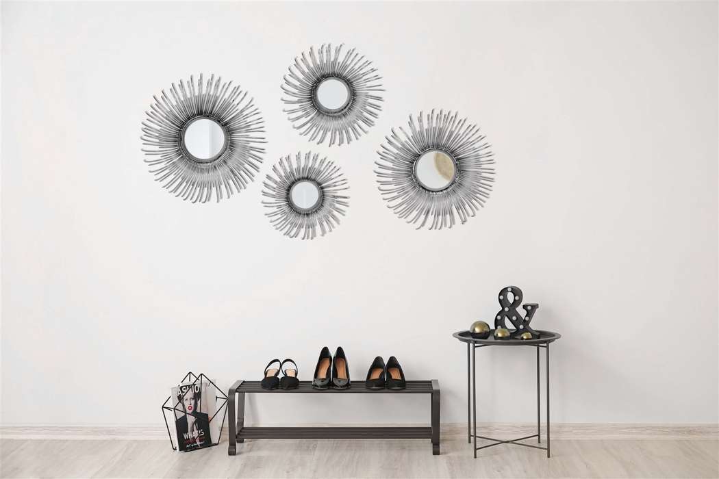 Wandspiegel Duke 525 zilver set v 4 - Afbeelding 2