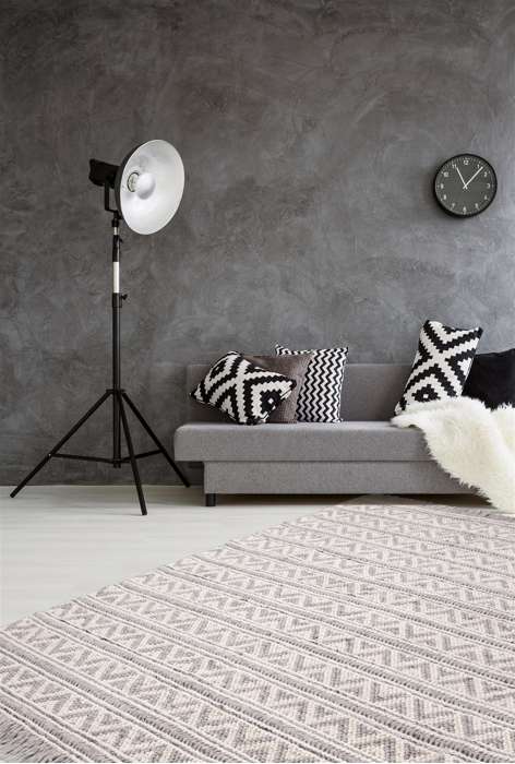 Natura 410 naturel/zilver 160x230cm - Afbeelding 2