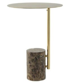 Alternative view of Side table Rocio 400 brown / multi