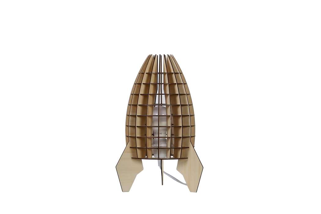 Tafellamp Aviator hout