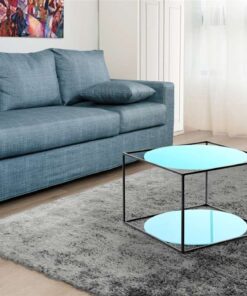 Alternative view of Sidetable Cody 110 blauw/zwart