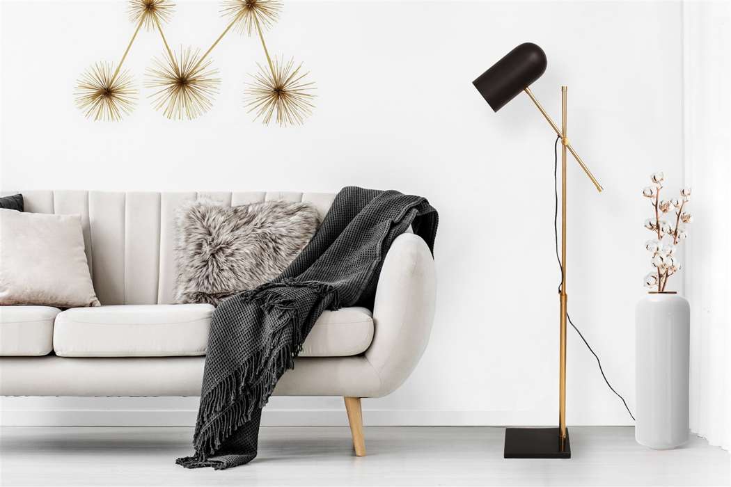 Vloerlamp Celeste 125 zwart/goud - Afbeelding 2