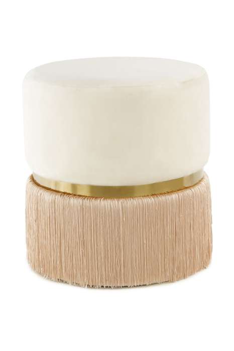 Hocker Rebecca 825 ivoor / Champagner / goud