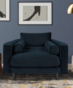 Alternative view of Sessel Miller 125 Blau