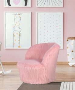 Alternative view of Kid's chair Nanny pink