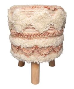 Stool Bohist 225 Pink / Cream