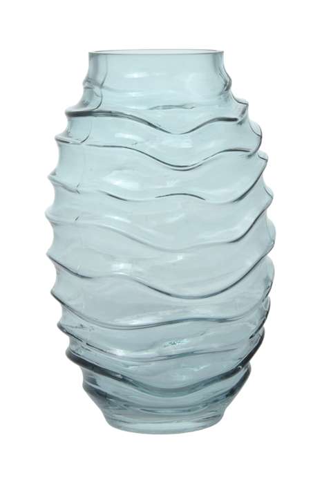 Vaas Sidney 325 blauw glas
