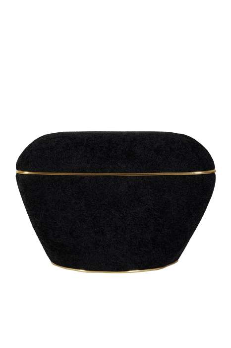 Stool Contessa 135 Black / Gold