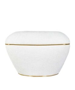 Stool Contessa 135 White / Gold