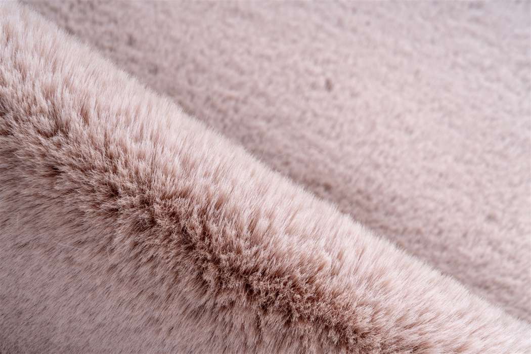 Rabbit Double Sheepskin 300 roze 60x180cm - Afbeelding 3