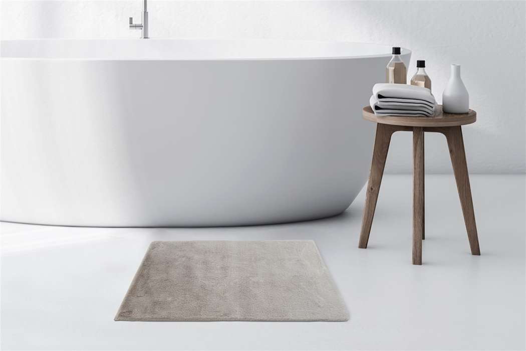 Badmat Rabbit Light 325 licht grijs 40x60cm - Afbeelding 2