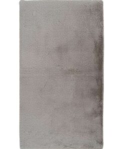 Badmat Rabbit light 50x90cm, licht grijs