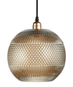 Hanglamp Neptun goud/grijs