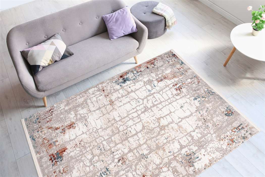 Akropolis 125 grijs/zalmroze 200x300cm - Afbeelding 2
