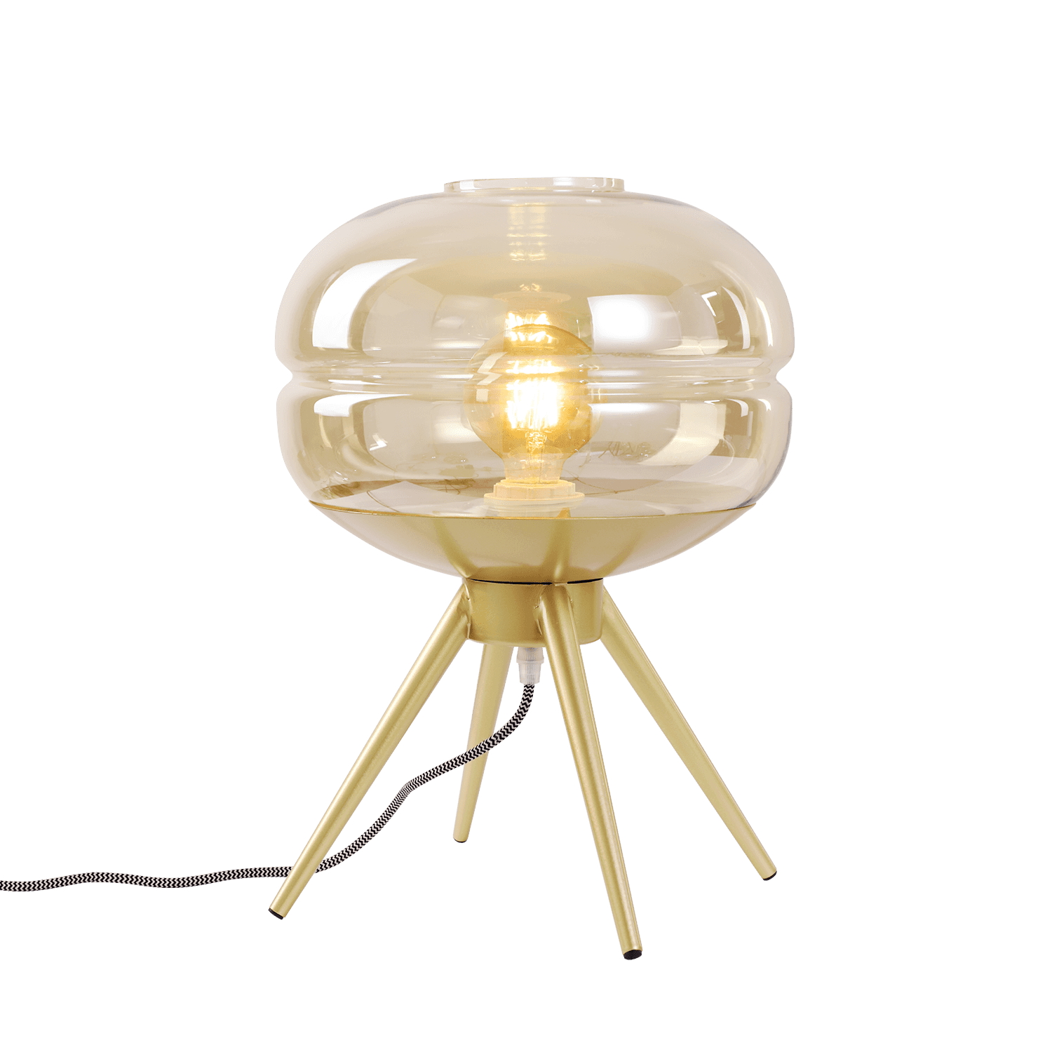 Table lamp Abruzzo, gold - Afbeelding 2