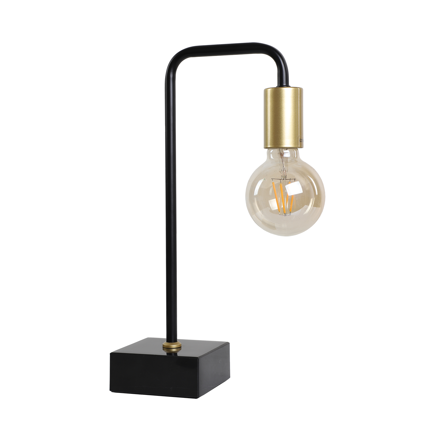 Table lamp Markanti black + gold