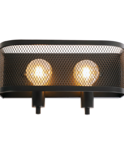 wandlamp Leone zwart