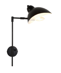 Wandlamp Ambienta zwart