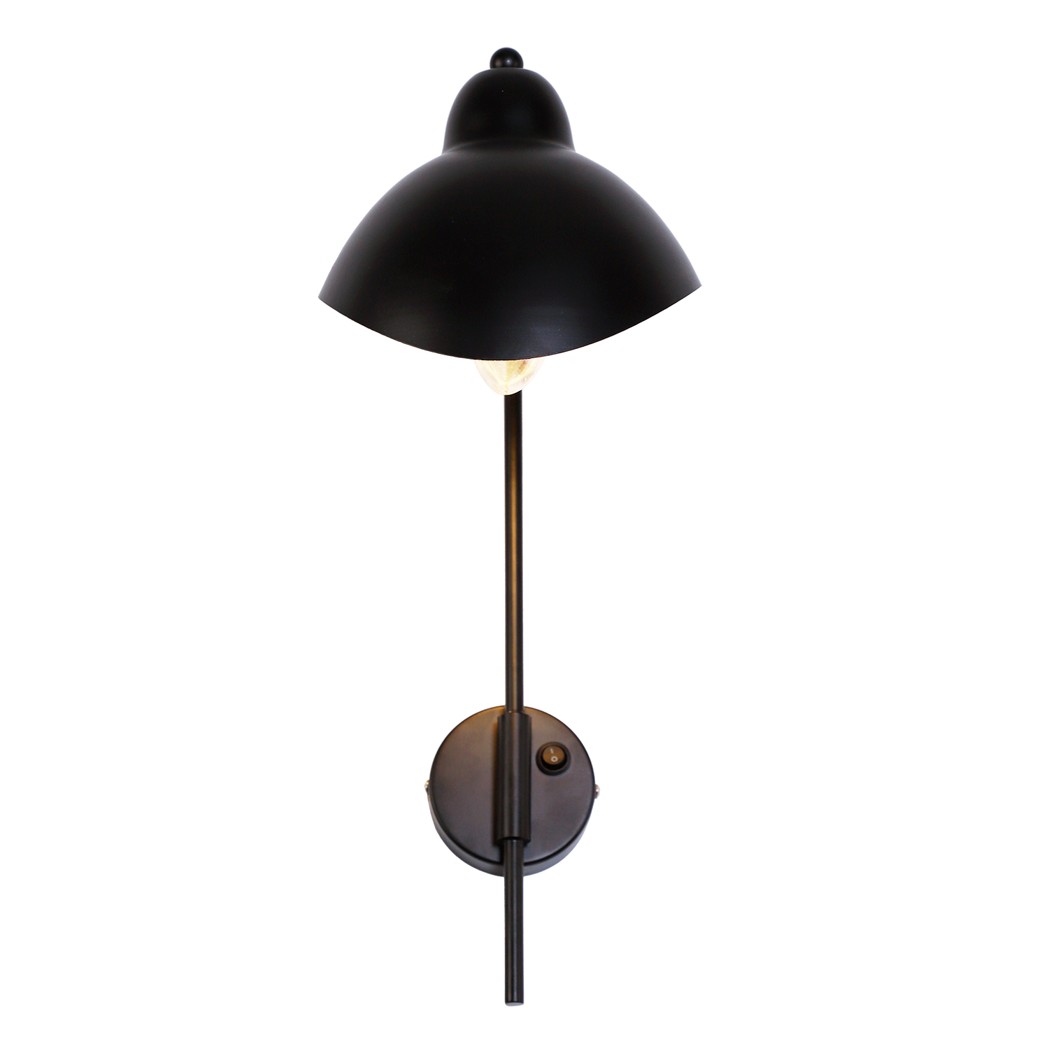 Wandlamp Ambienta zwart - Afbeelding 2