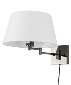 Alternative view of Wandlamp Altavilla 1 lichts glans zwart