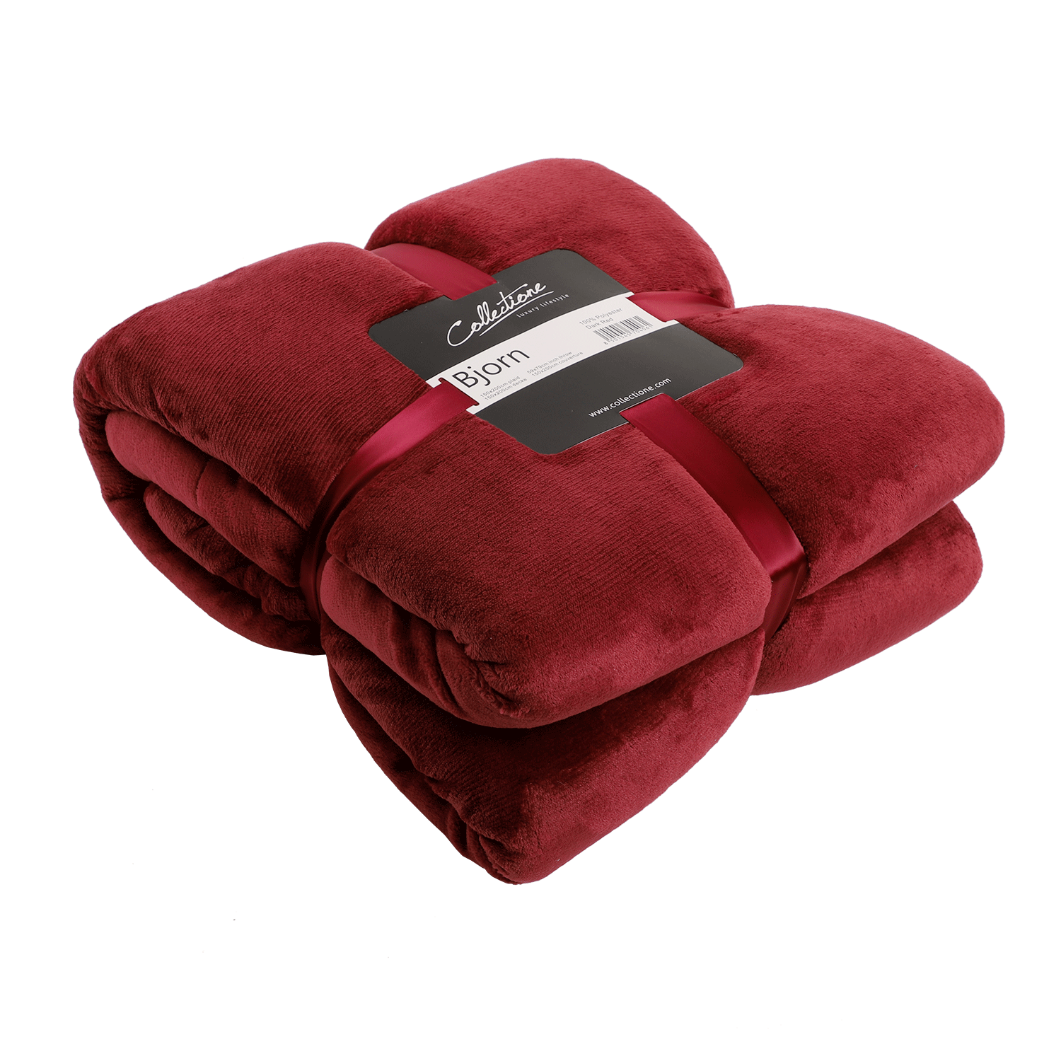 Plaid Bjorn dark red
