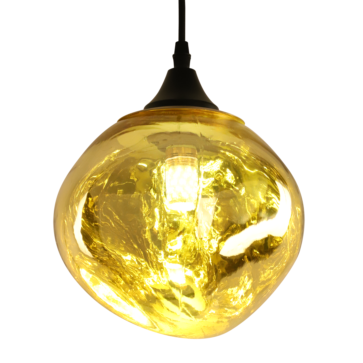 Emporio glass gold 20cm - Afbeelding 2