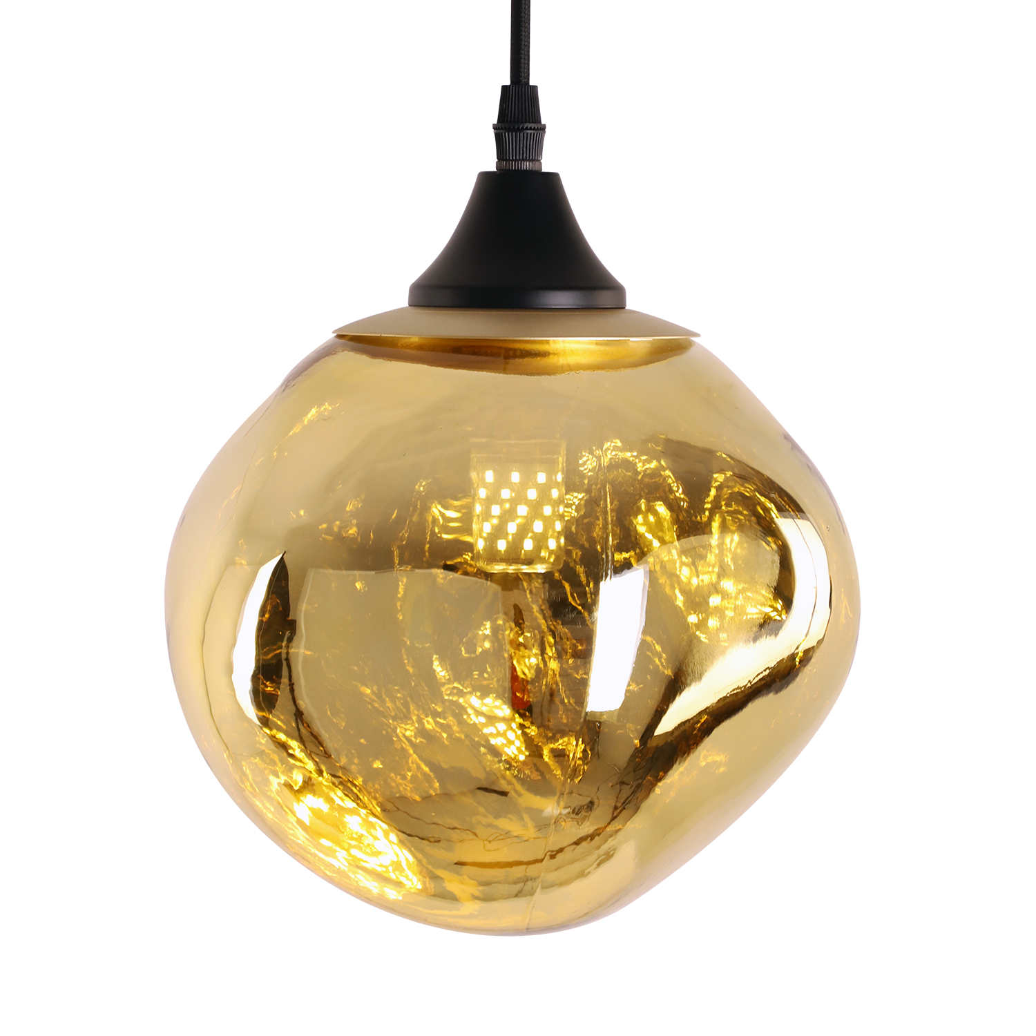 Emporio glass gold 20cm