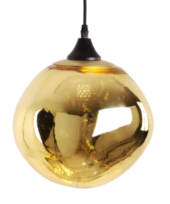 Emporio glass gold 26cm
