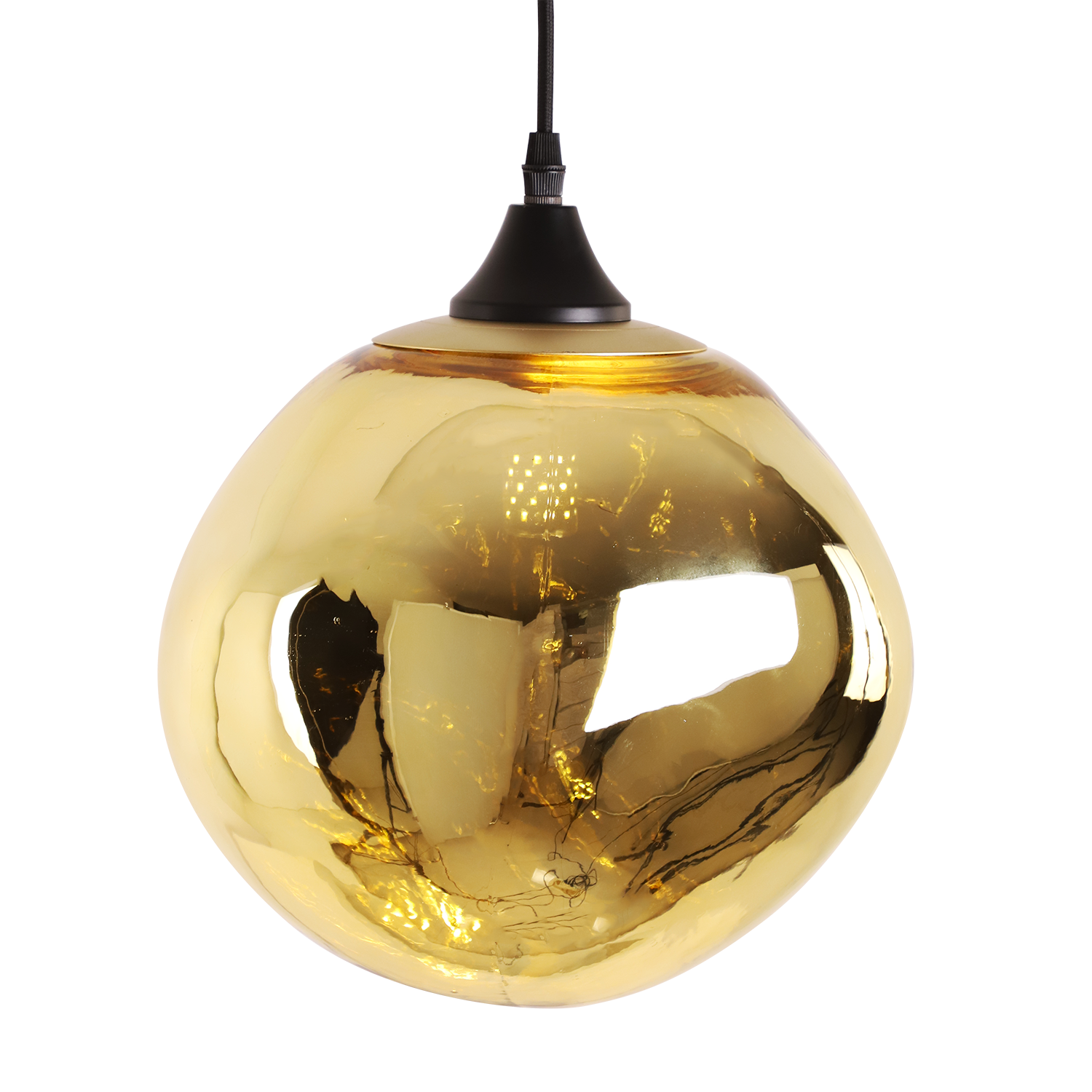 Emporio glass gold 26cm