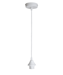 Hanglamp Vilmar 1 lichts wit
