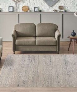 Alternative view of Gene 525 beige/blauw 120x170cm