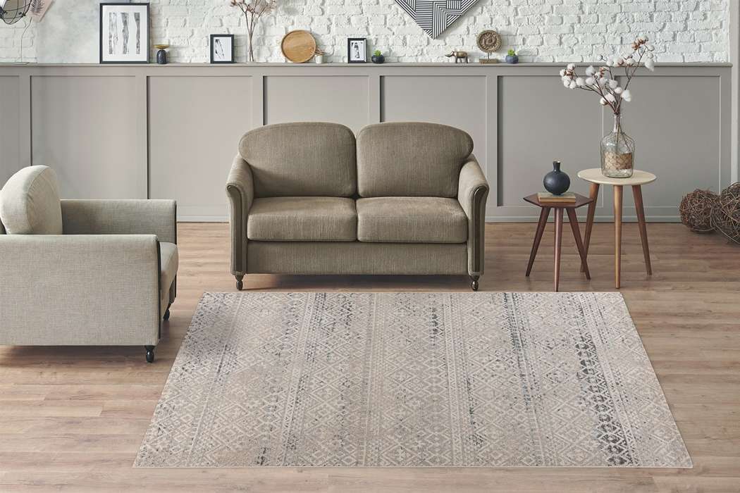 Gene 525 beige/blauw 160x230cm - Afbeelding 2