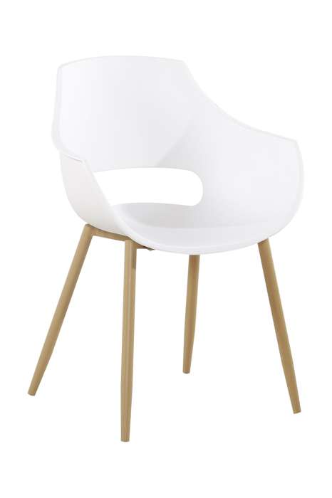 Stoel Alice 110 set van 4 wit