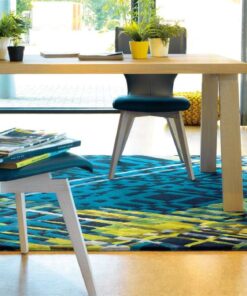 Alternative view of Diamond 8050 multi/blauw 140x200cm