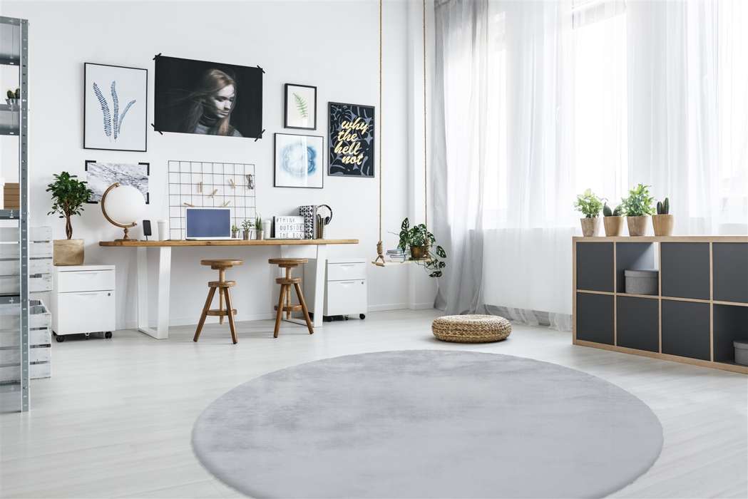 Rabbit 100 grijs/blauw 160cm - Afbeelding 2