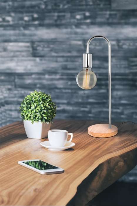 Tafellamp Avedi 600 chrome - Afbeelding 2