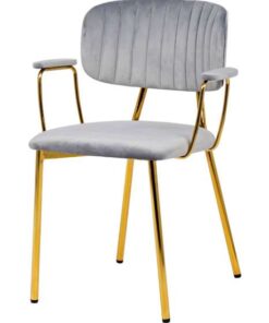 Alternative view of Chair Kian 225 set of 2 gray