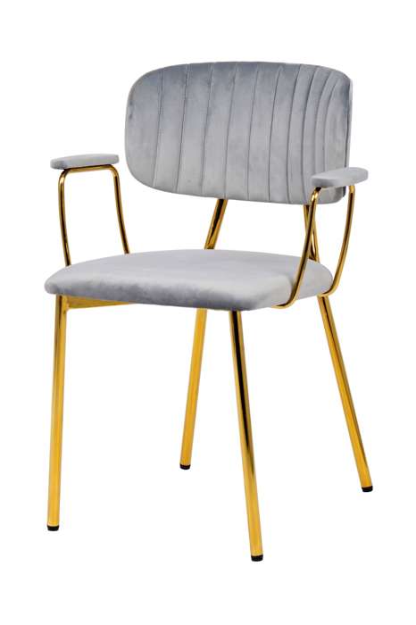 Chair Kian 225 set of 2 gray - Afbeelding 2