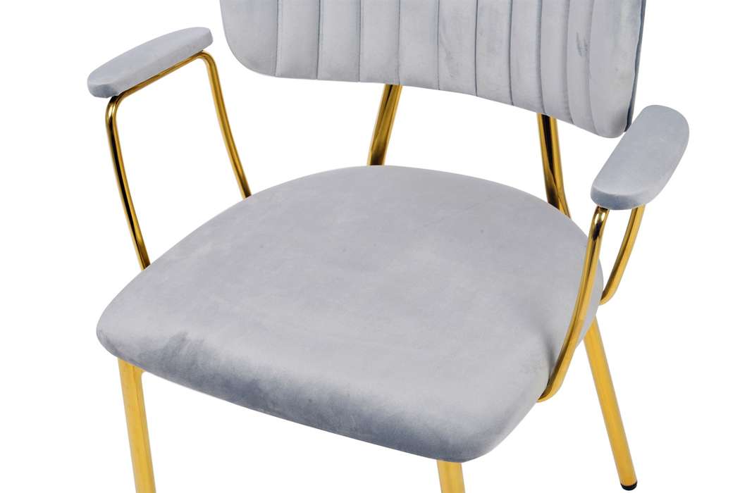 Chair Kian 225 set of 2 gray - Afbeelding 4
