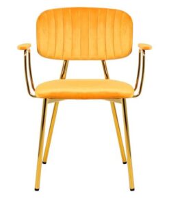 Kian 225 chair set of 2 light orange